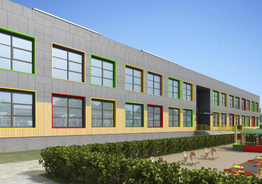 В жилом квартале «Наследие» утверждены архитектурные решения детского сада